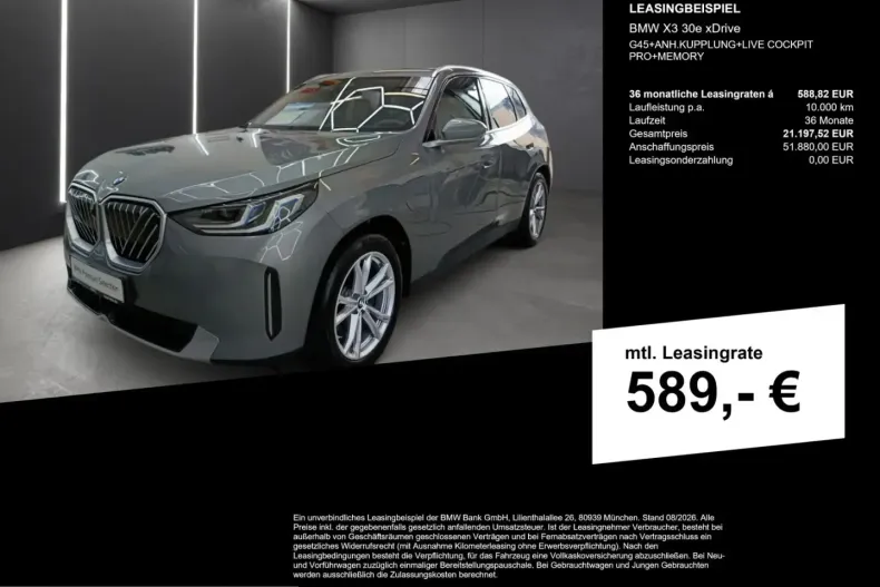 BMW X3 (Seria X) din 2025 cu 34.487 km - oferta BMW249971 - foto 3