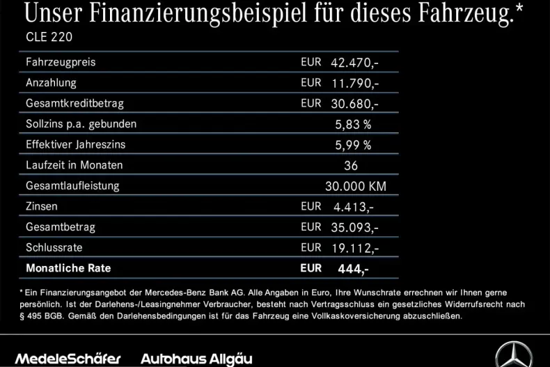 Mercedes-Benz CLE 220 (Clasa CLE) din 2024 cu 18.453 km - oferta MER250431 - foto 11
