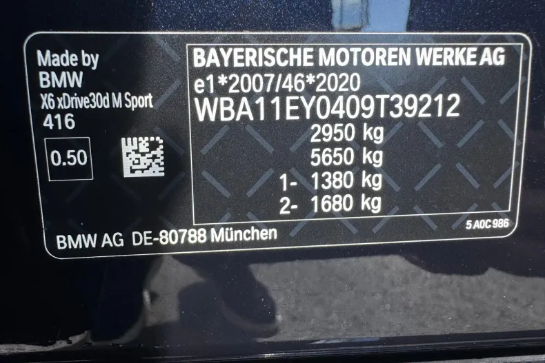 BMW X6 (Seria X) din 2023 cu 79.211 km - oferta BMW251082 - foto 2