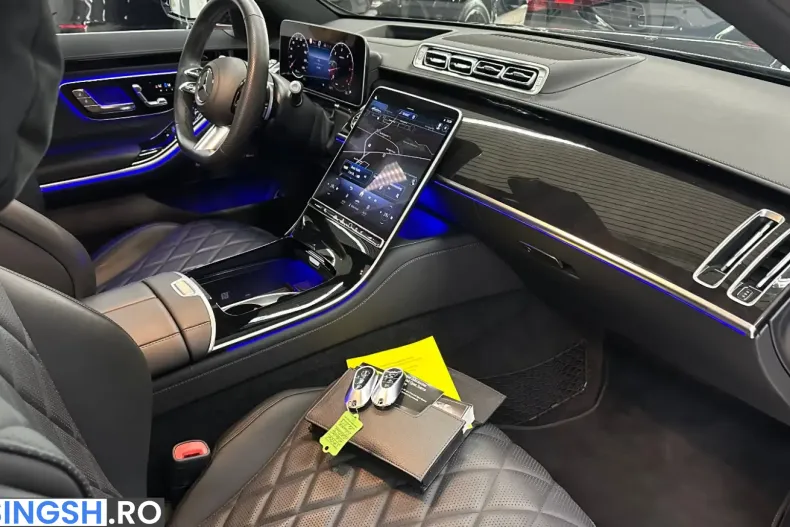 Mercedes-Benz S 450 d 4MATIC Long din 2025 cu 13.194 km - oferta MER252537 - foto 9