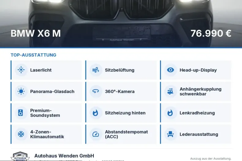 BMW X6 (Seria X) din 2023 cu 87.000 km - oferta BMW252558 - foto 6