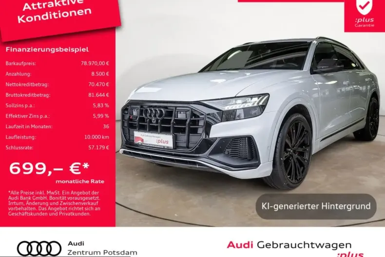 Audi SQ8 din 2023 cu 36.943 km - oferta AUD252562 - foto 3