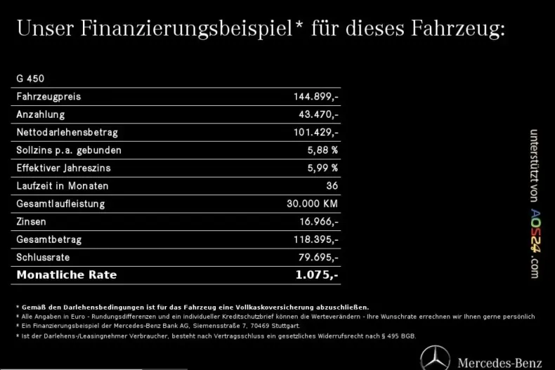Mercedes-Benz G 450 (Clasa G) din 2025 cu 29.640 km - oferta MER254690 - foto 21