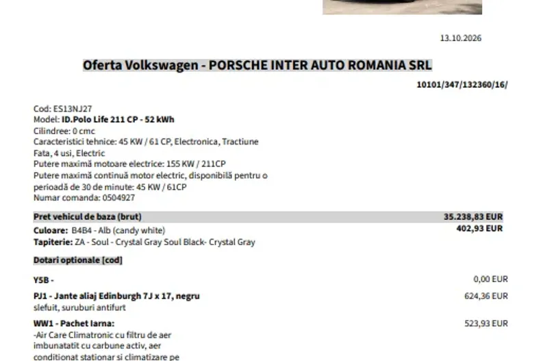 Volkswagen ID.Polo din 2026 cu 1 km - oferta VOL256212 - foto 11