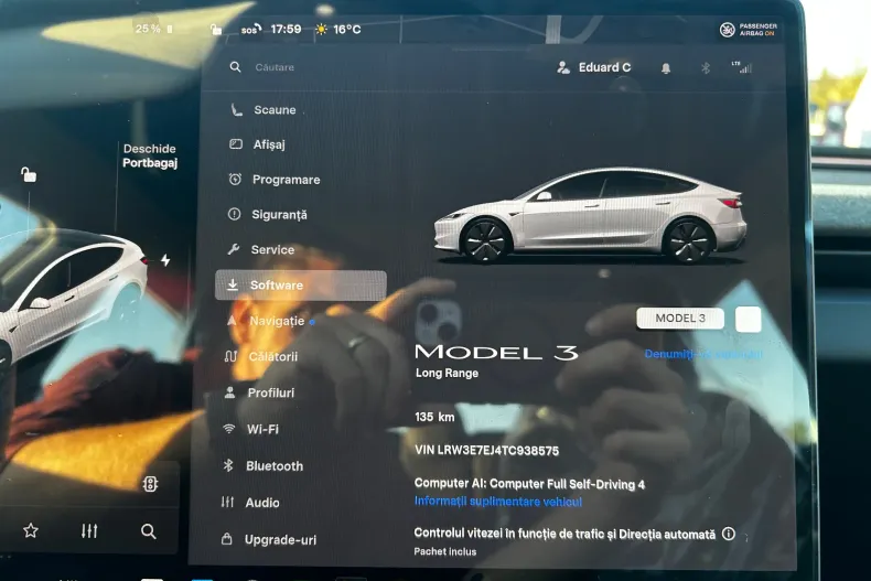 Tesla Model 3 din 2026 cu 100 km - oferta TES256849 - foto 5