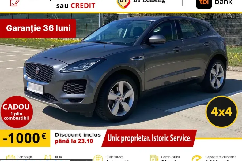 Jaguar E-Pace din 2020 cu 105.900 km - oferta JAG257014 - foto 1