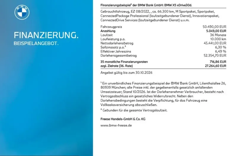 BMW X5 (Seria X) din 2022 cu 66.353 km - oferta BMW257897 - foto 23