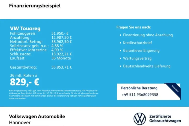 Volkswagen Touareg din 2022 cu 54.047 km - oferta VOL257901 - foto 2