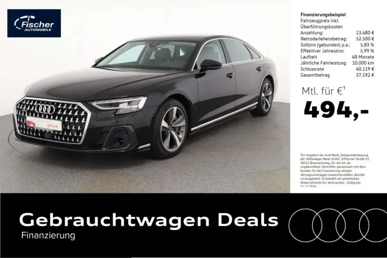 Audi A8 din 2025 cu 21.831 km - oferta AUD258493 - foto 1