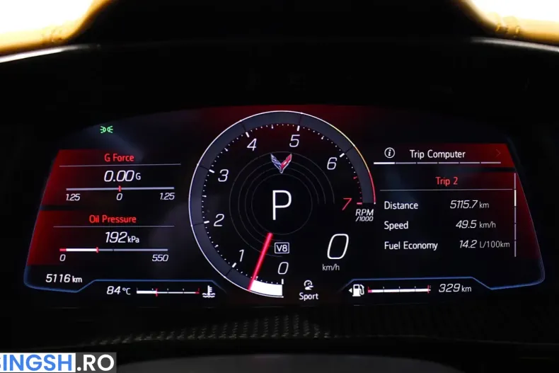 Corvette C8 din 2025 cu 5.115 km - oferta COR258916 - foto 13