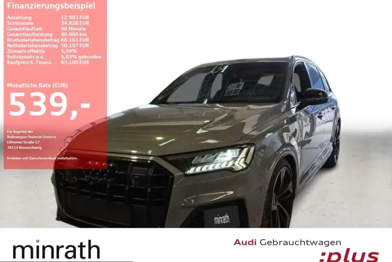 Audi SQ7 din 2023 cu 67.904 km - oferta AUD260245 - foto 1