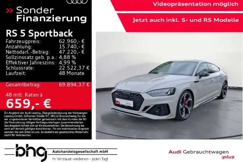 Audi RS5 din 2023 cu 61.920 km - oferta AUD260258 - foto 2
