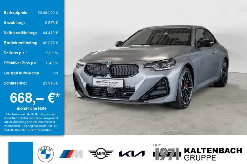 BMW M240 (Seria 2) din 2025 cu 7.081 km - oferta BMW261809 - foto 1