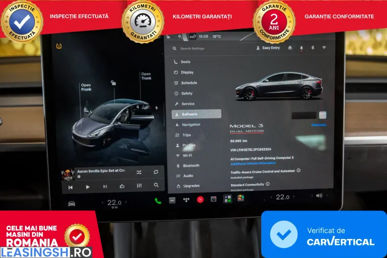 Tesla Model 3 din 2023 cu 60.500 km - oferta TES265822 - foto 13
