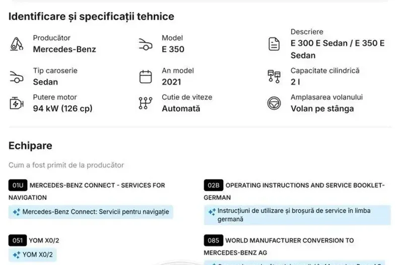 Mercedes-Benz 300 din 2021 cu 41.500 km - oferta MER100217 - foto 33